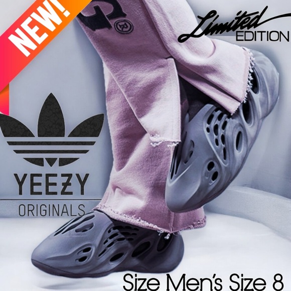 NWT Men’s adidas Yeezy Foam Granite Runner’s - Picture 16 of 16